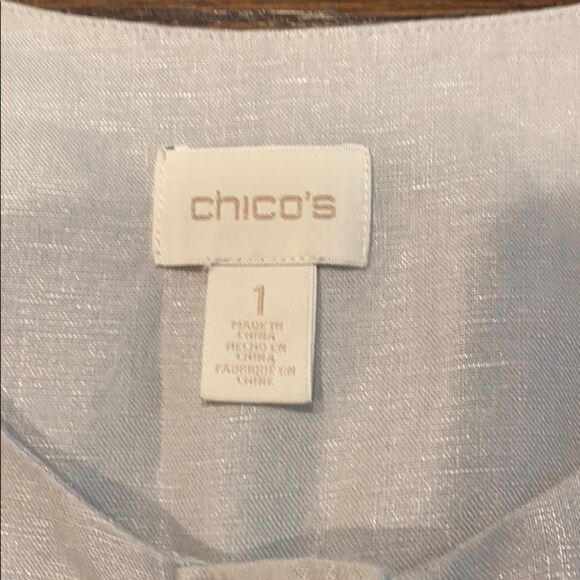 Chico’s Linen jacket - Picture 6 of 7